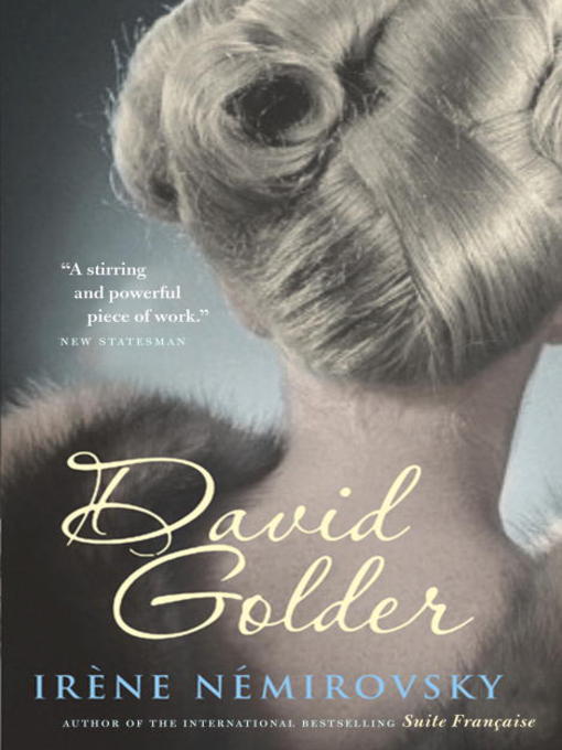 Title details for David Golder by Irene Nemirovsky - Available
